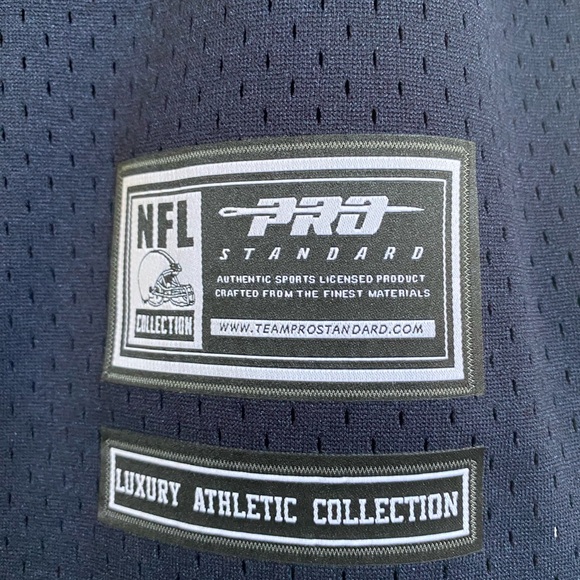 NFL DALLAS COWBOYS LOGO MEN'S MESH BUTTON UP JERSEY - Picture 6 of 8